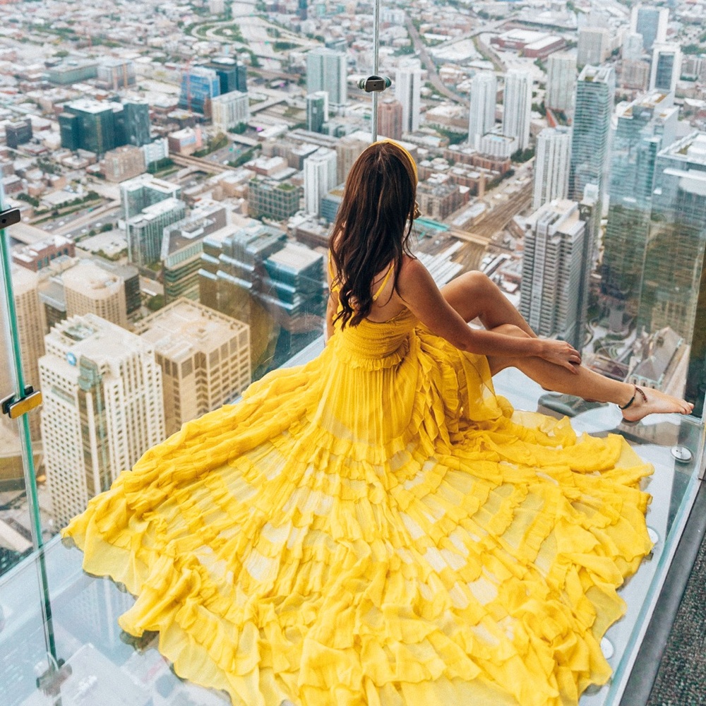 Majorelle Yellow Dress XS | Revolve